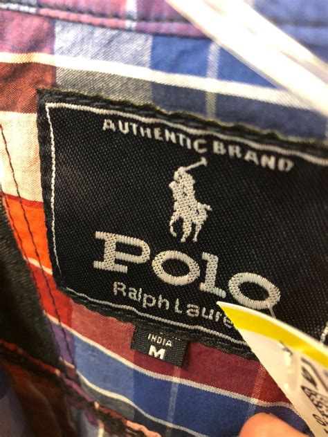 polo ralph lauren garments authenticity